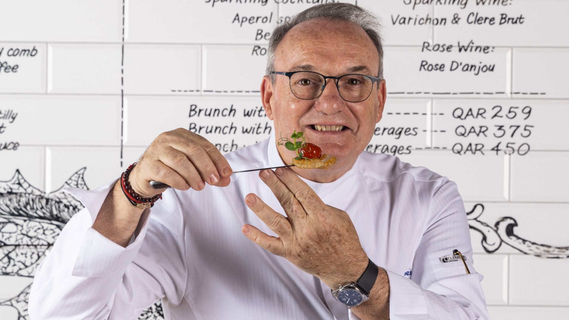 Hilton the Pearl announces new Executive Chef Serge Gouloumès who will revamp restaurants menus   