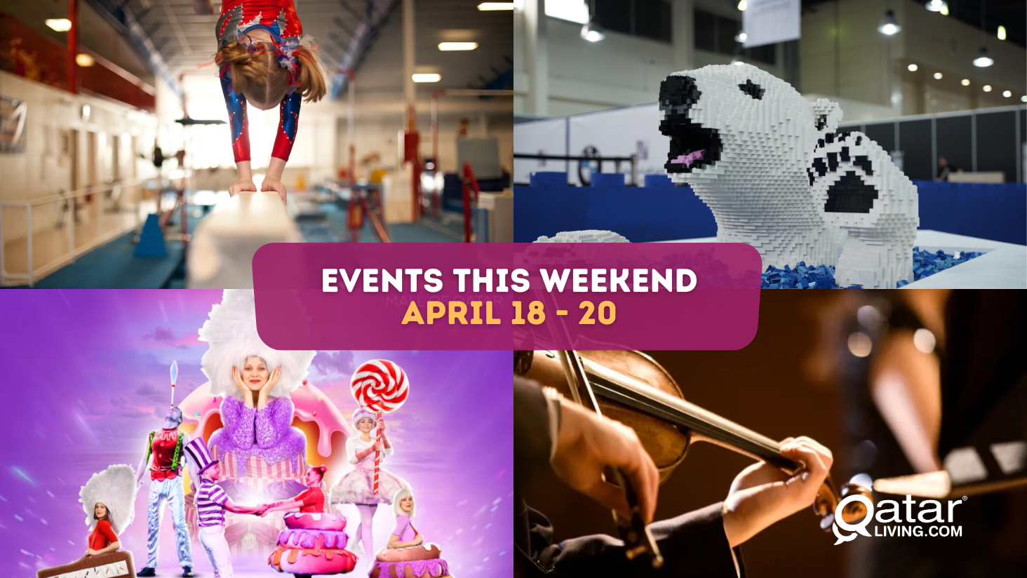 Events this weekend: April 18 – 20