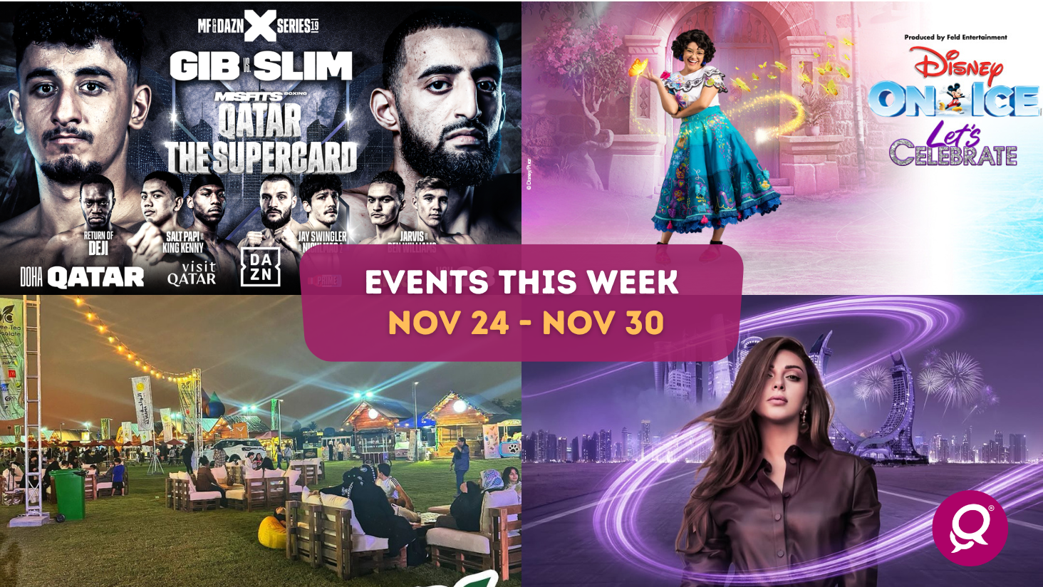 Events this Week : Nov 24 – 30