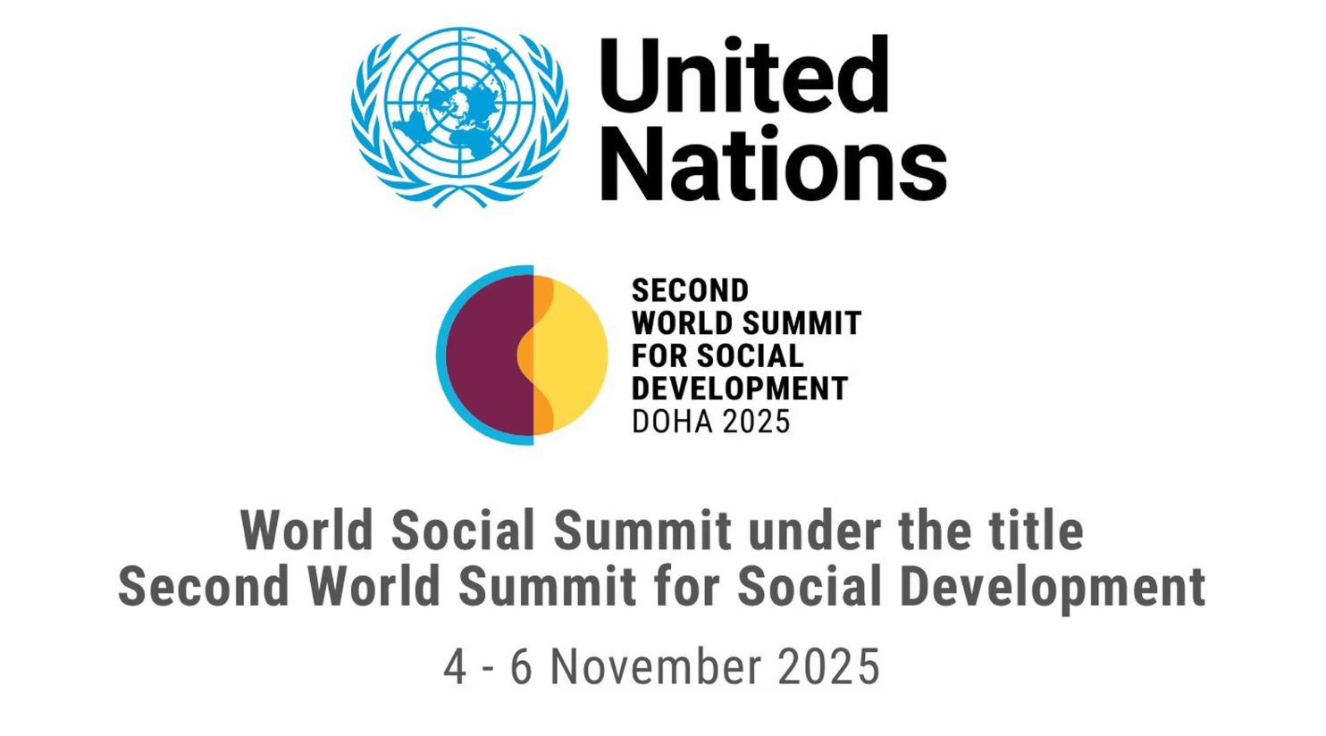 United Nations Second World Summit for Social Development Doha 2025 ...