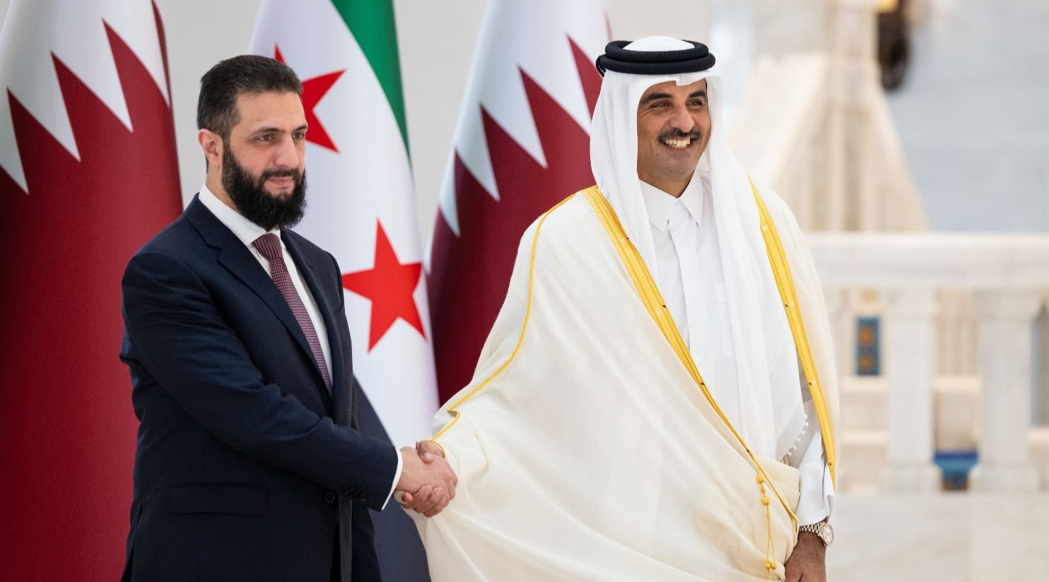 HH The Amir, Syrian President review regional and international developments