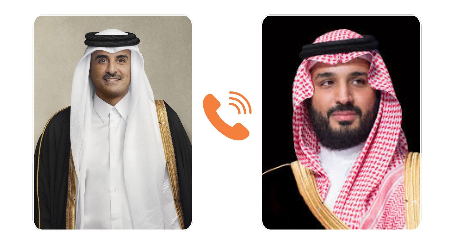 سمو الأمير وولي العهد السعودي يبحثان قضايا المنطقة خلال اتصال هاتفي