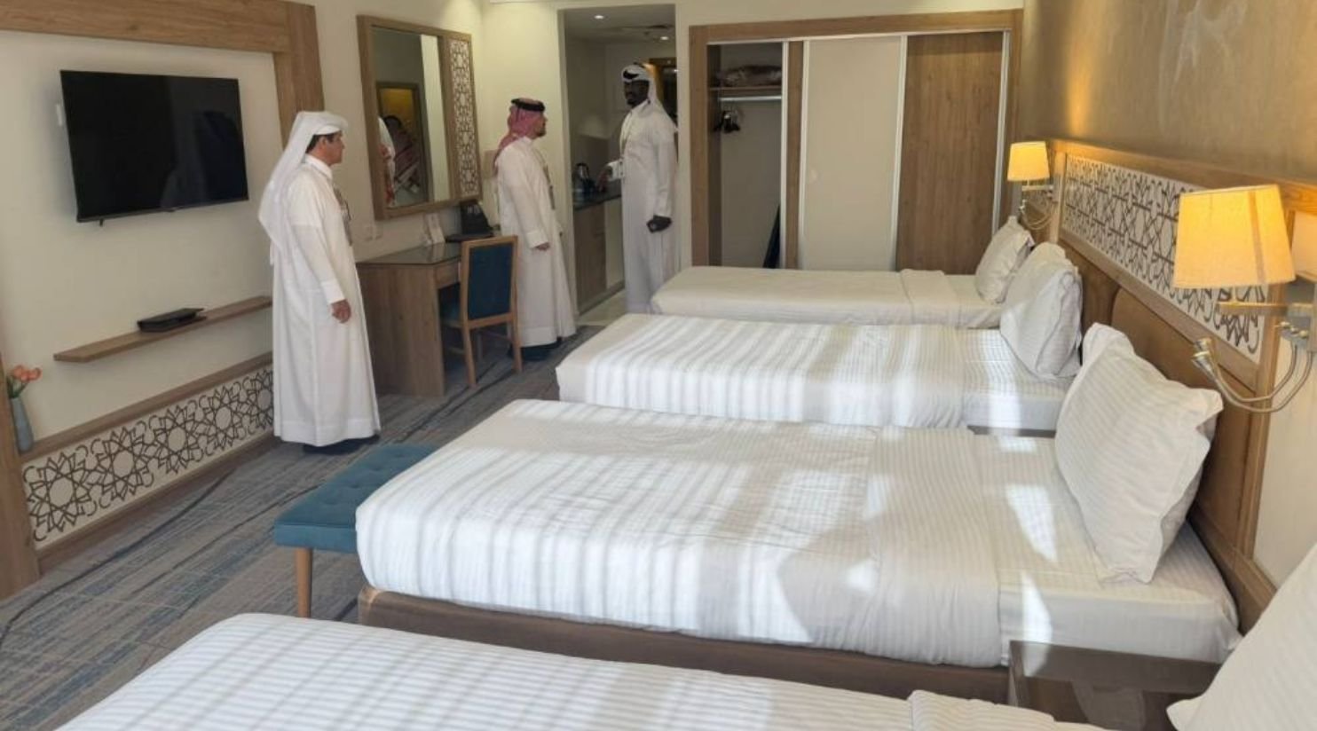 بعثة الحج القطرية تكثف الجولات التفتيشية لضمان جاهزية مساكن الحجاج