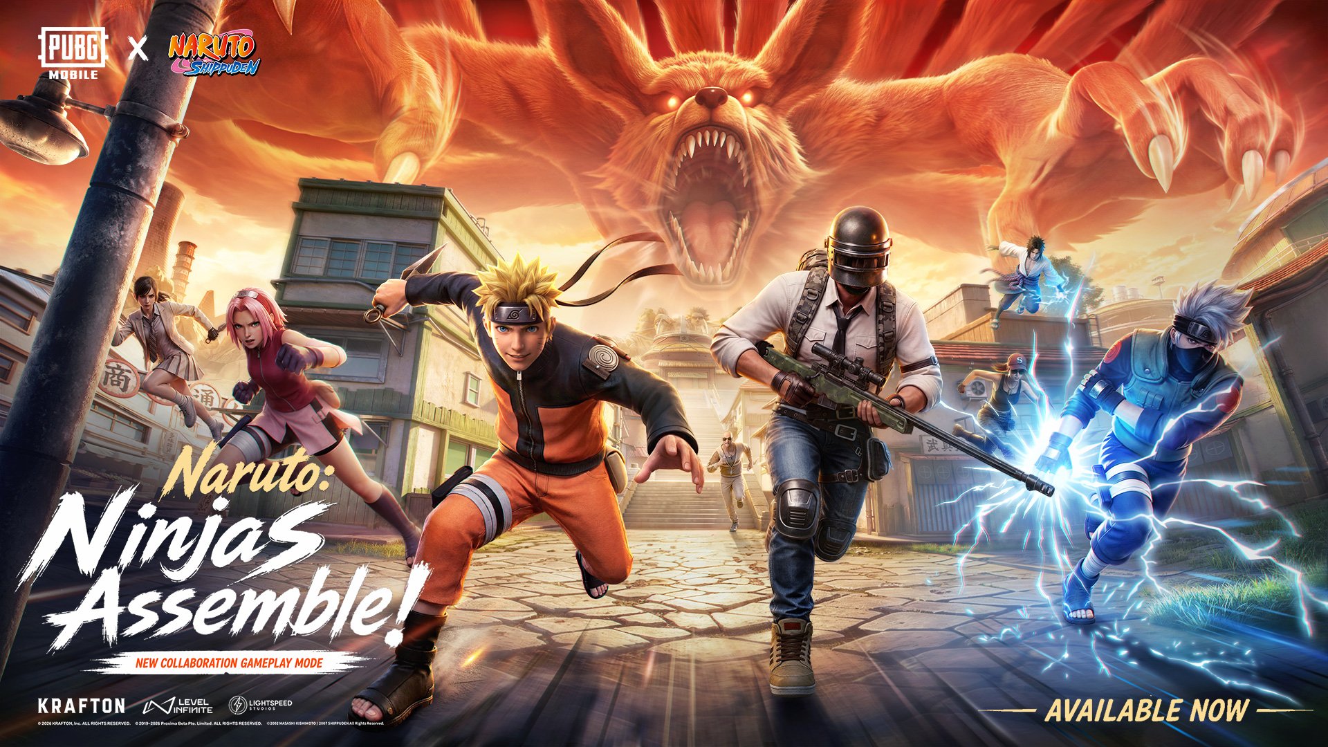 PUBG MOBILE تكشف عن تحديث الإصدار 4.5 بتعاون ضخم مع NARUTO SHIPPUDEN ومحتوى جديد عبر عدة أطوار