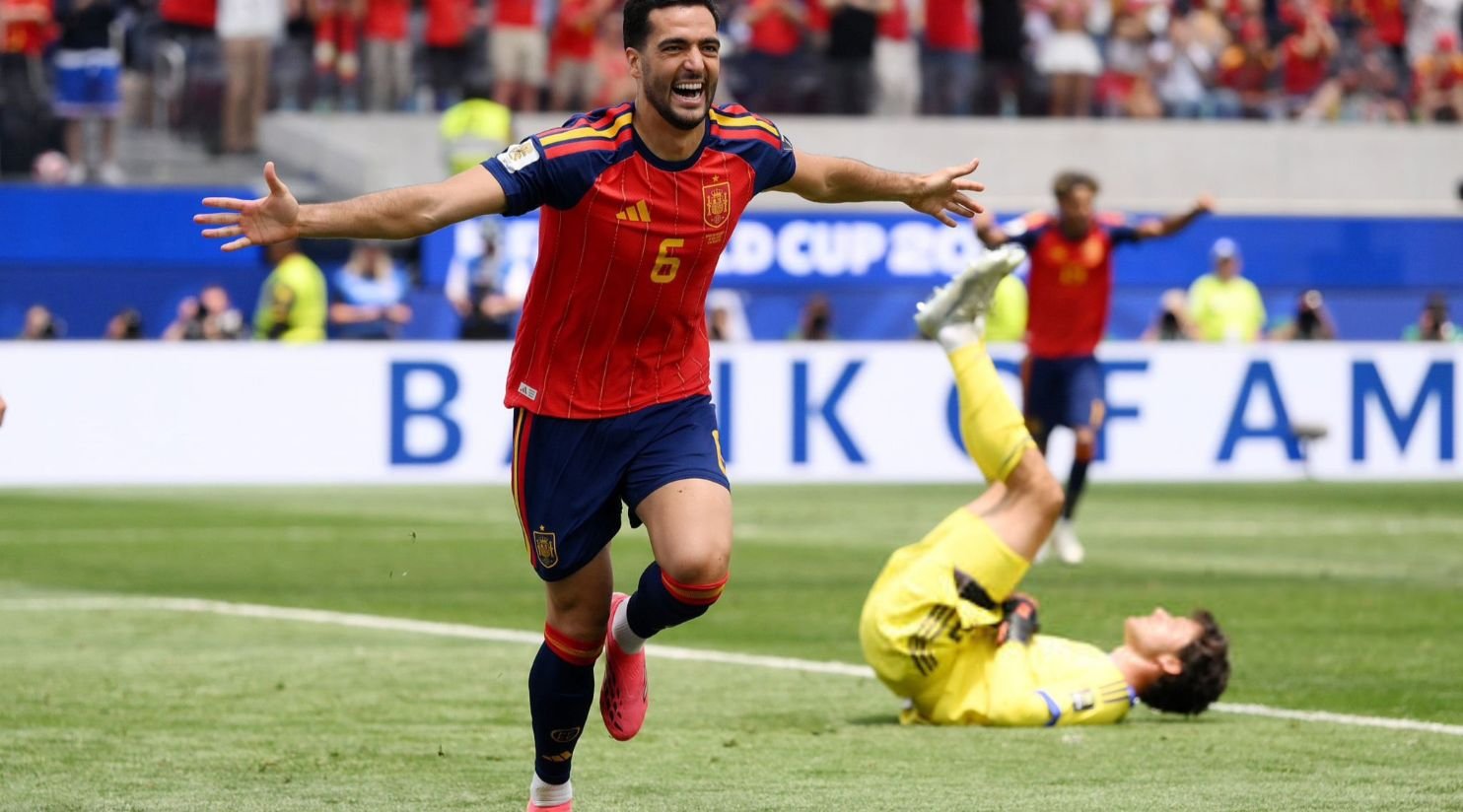 هدف ميرينو المتأخر يقود إسبانيا لتخطي بلجيكا والتأهل لنصف نهائي كأس العالم