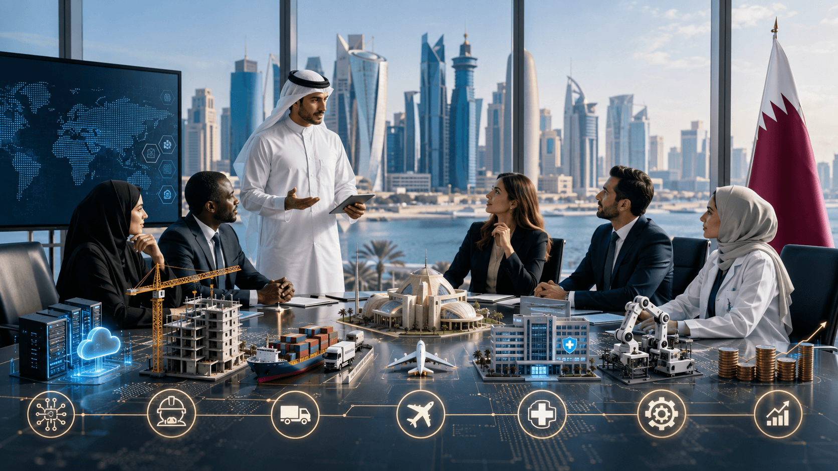 الكفالة العمالية مقابل العمل في المناطق الحرة في قطر