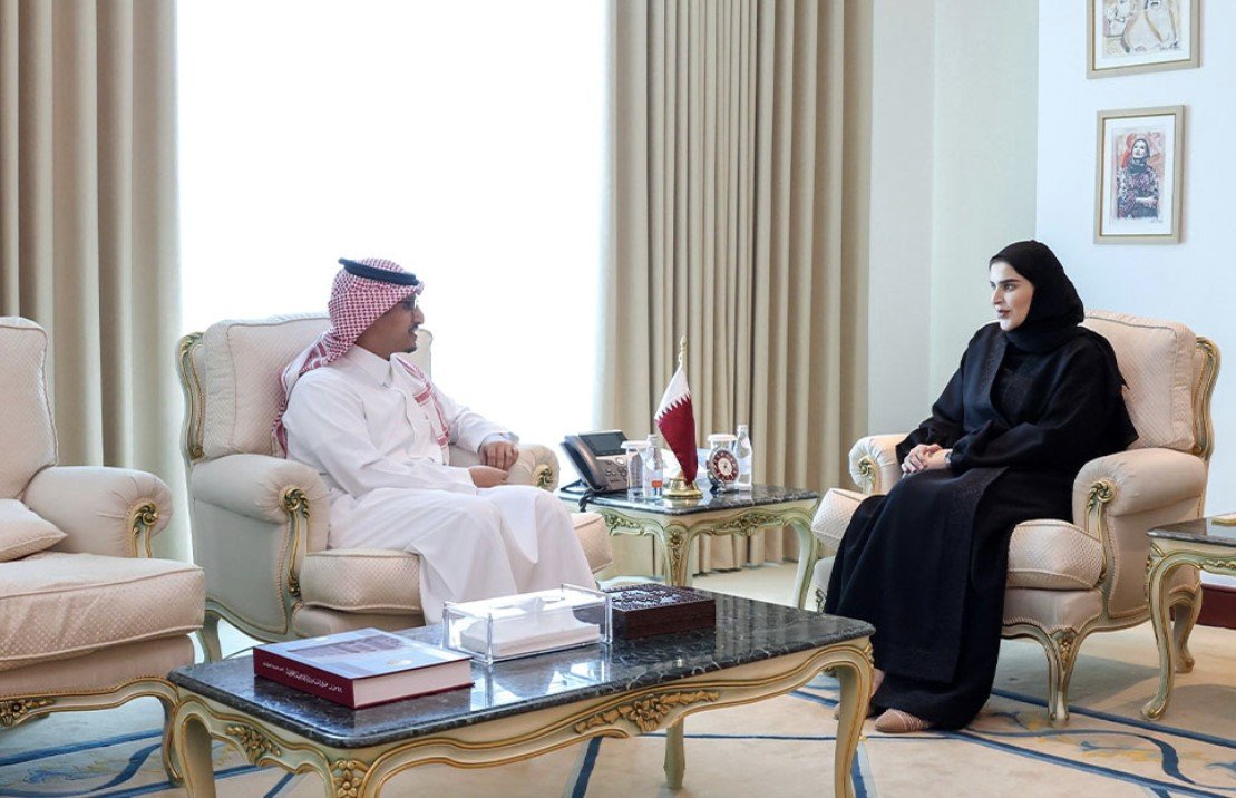 وزير الدولة للتعاون الدولي تجتمع مع السفير السعودي