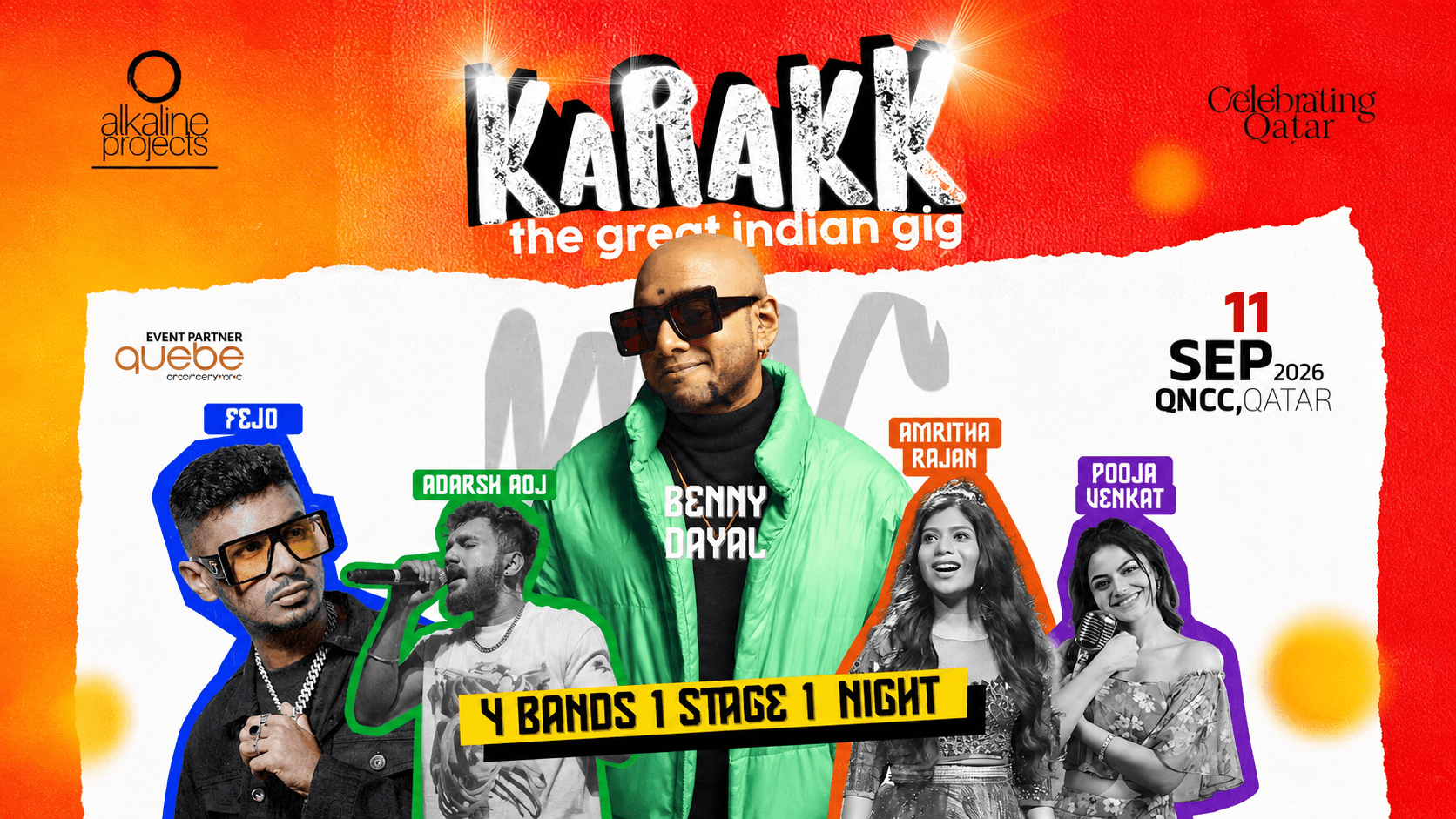 KARAKK 2026 Brings Five Indian Artists to QNCC