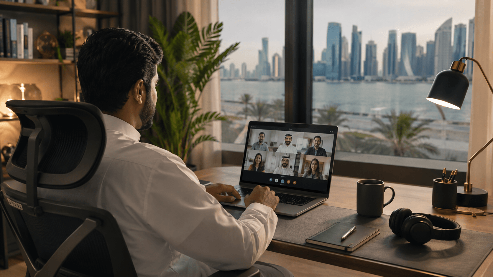 Working from Home in Qatar: How to Stay Focused, Connected and Comfortable