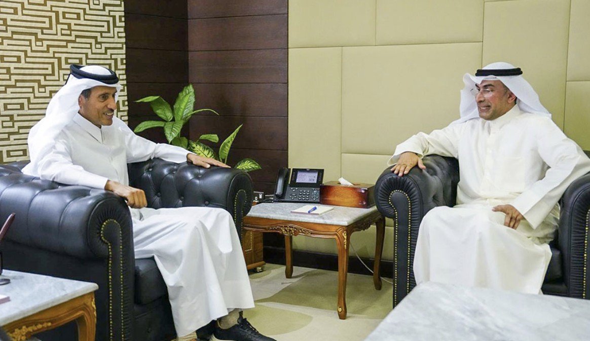 HE Qatar Media Corporation President Meets Kuwait Information Ministry Undersecretary