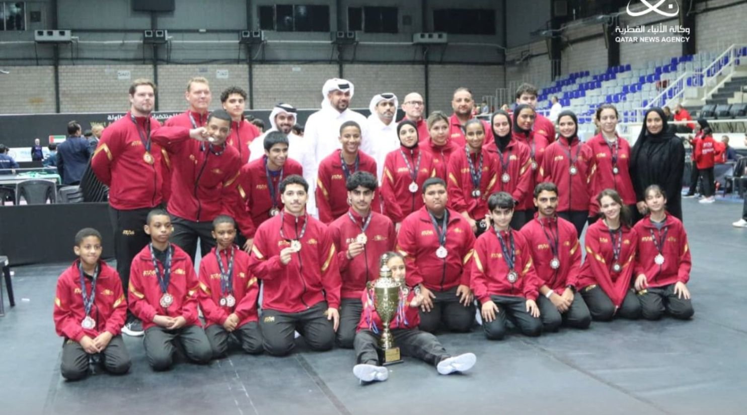Qatar clinches 20 medals at West Asia Table Tennis Championship in Jordan