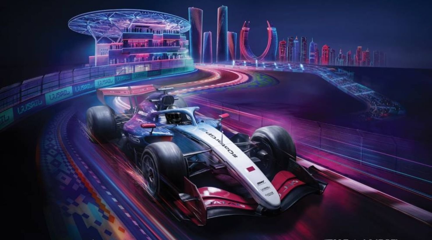100 days to go for Formula 1 Qatar Airways Qatar Grand Prix 2026
