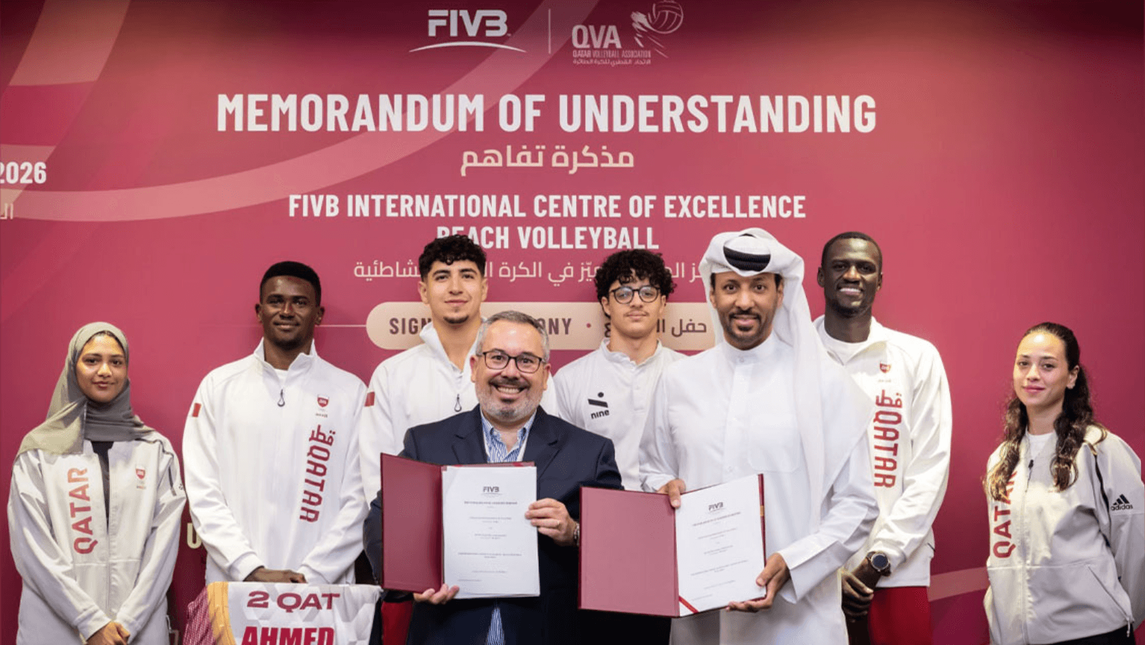 Al Gharafa Beach Volleyball Training Centre named FIVB International Centre of Excellence
