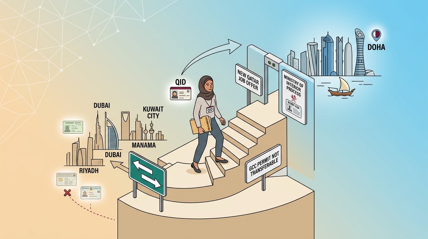 تحويل الوظائف من السعودية ودول الخليج إلى قطر: التأشيرات والرواتب
