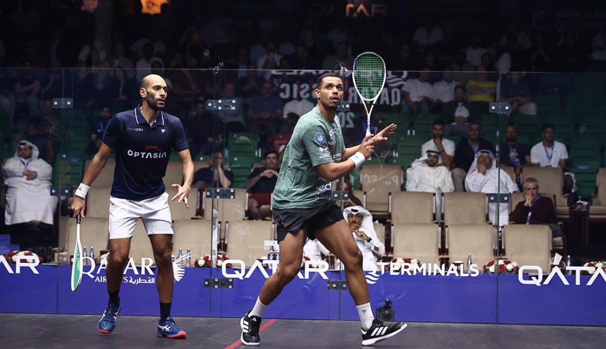 Egyptian-French Final Set for Qatar Classic Squash Championship