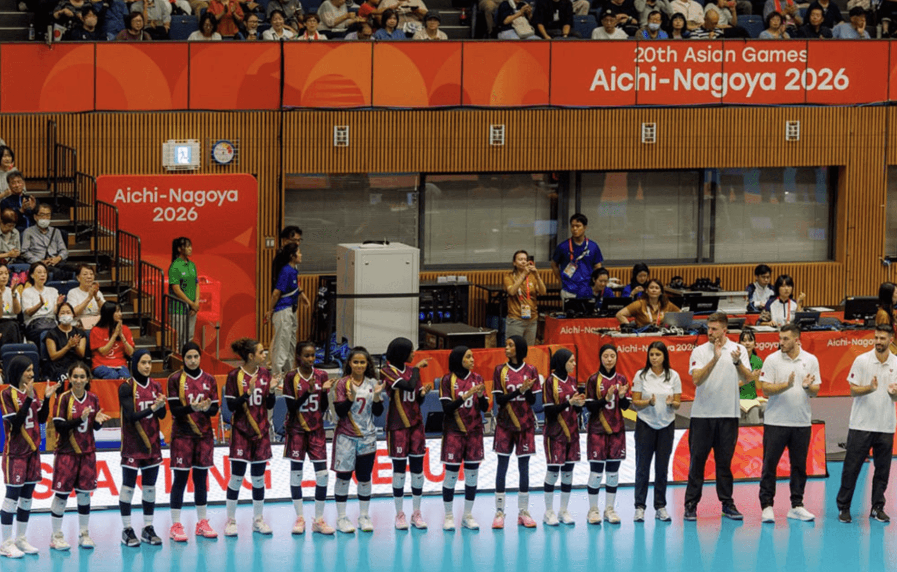 Asian Games: Qatar Women's Volleyball Team Lose to Hong Kong and Conclude Group Stage