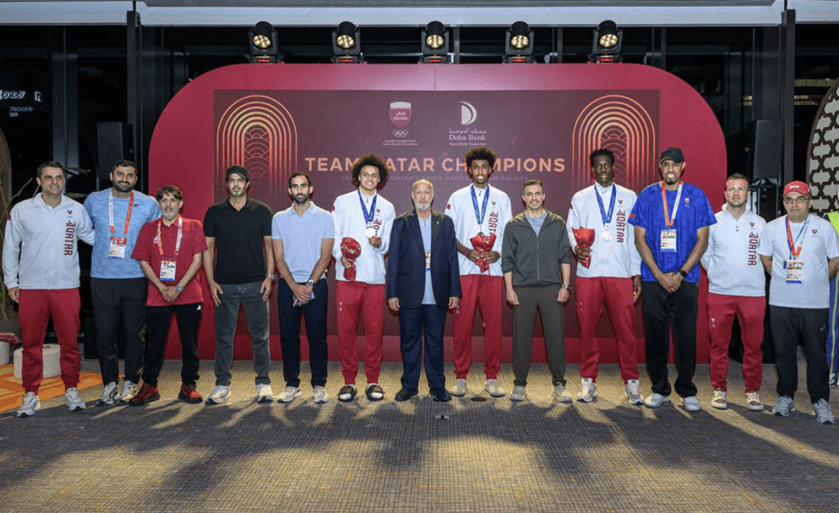 Asian Games: Qatar House in Nagoya Celebrates Team Qatar's 3x3 Basketball Silver