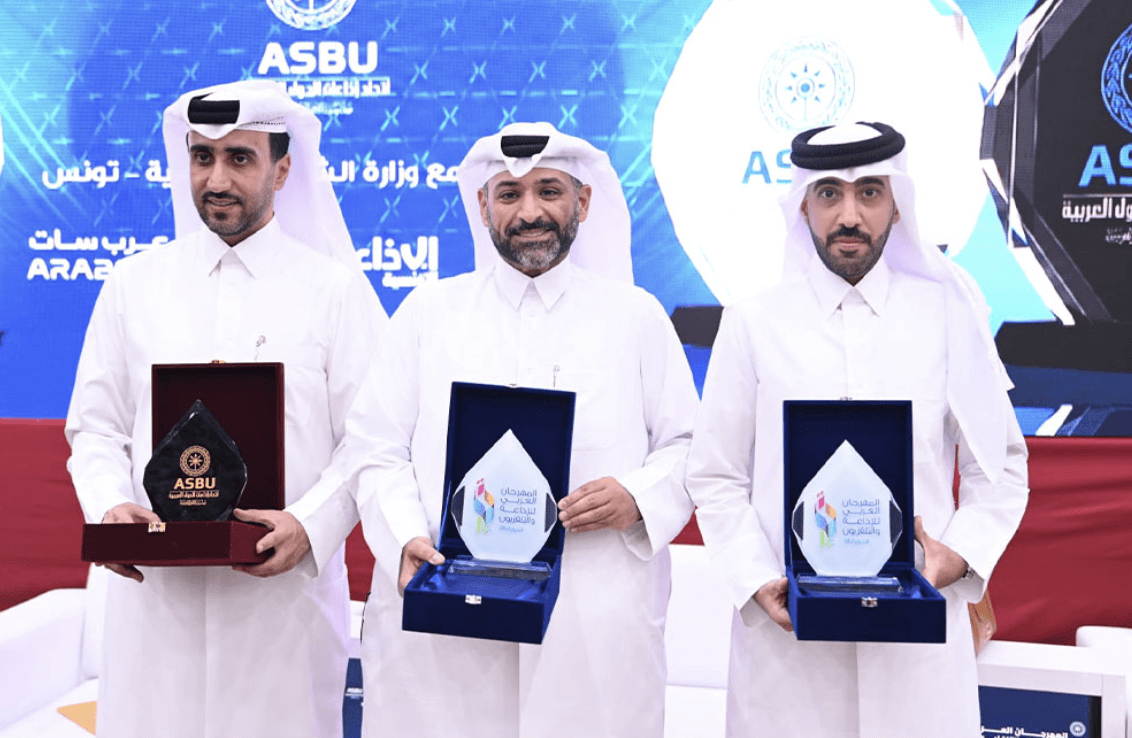 Qatar Media Corporation Wins Six Awards at Arab Radio and Television Festival in Tunisia