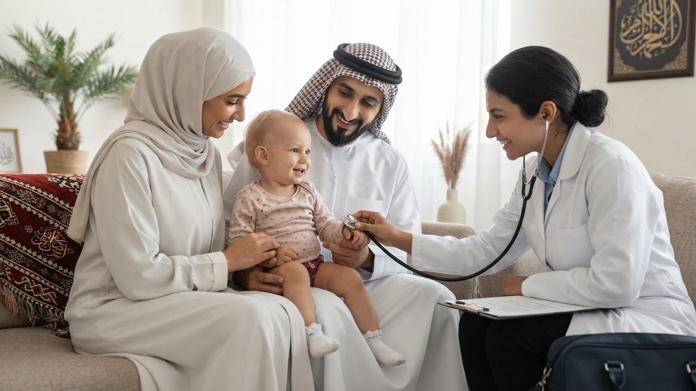 Sidra Medicine launches home visits for children’s routine check-ups and vaccinations