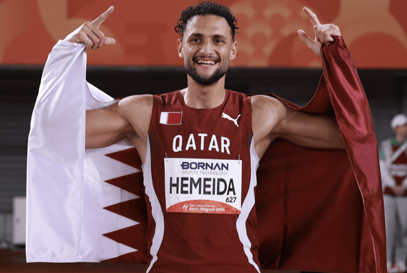Bassem Hameida Wins Asian Games 400m Hurdles Gold for Qatar