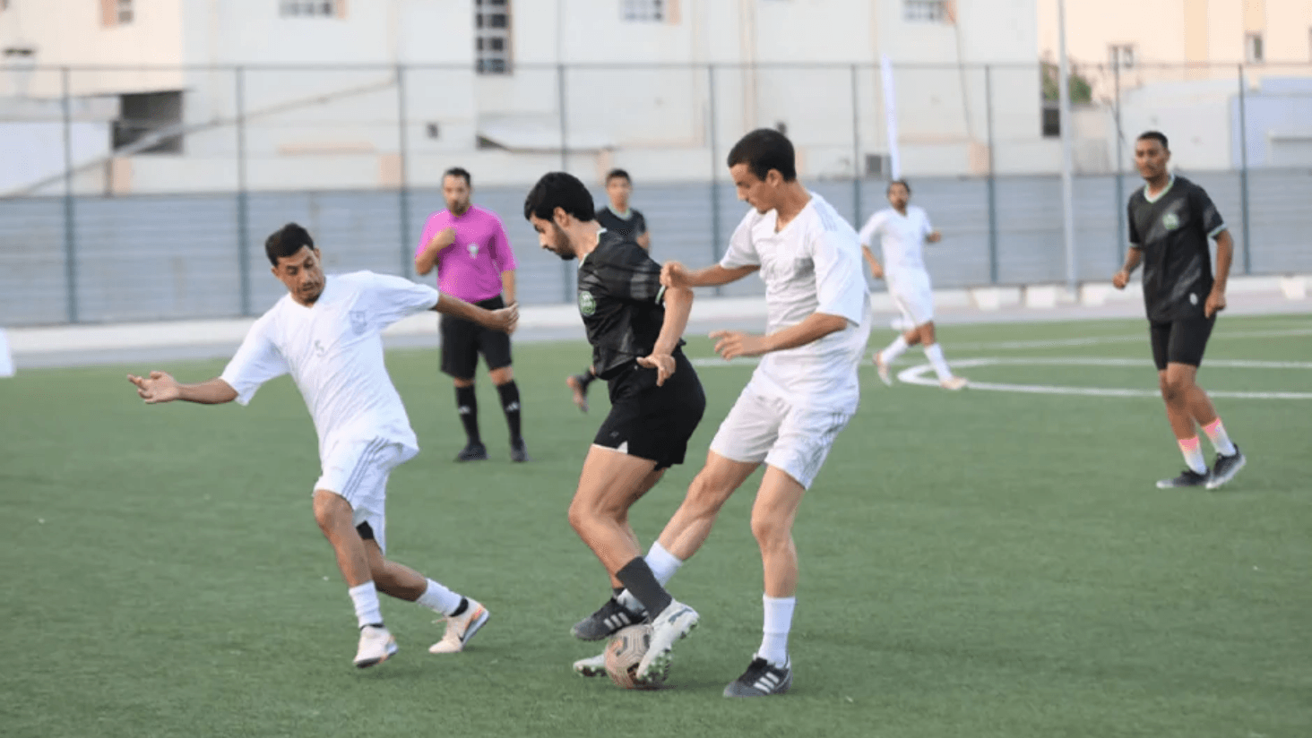 Al Mirqab and Al Wukair reach final of 16th Al Furjan Football Tournament
