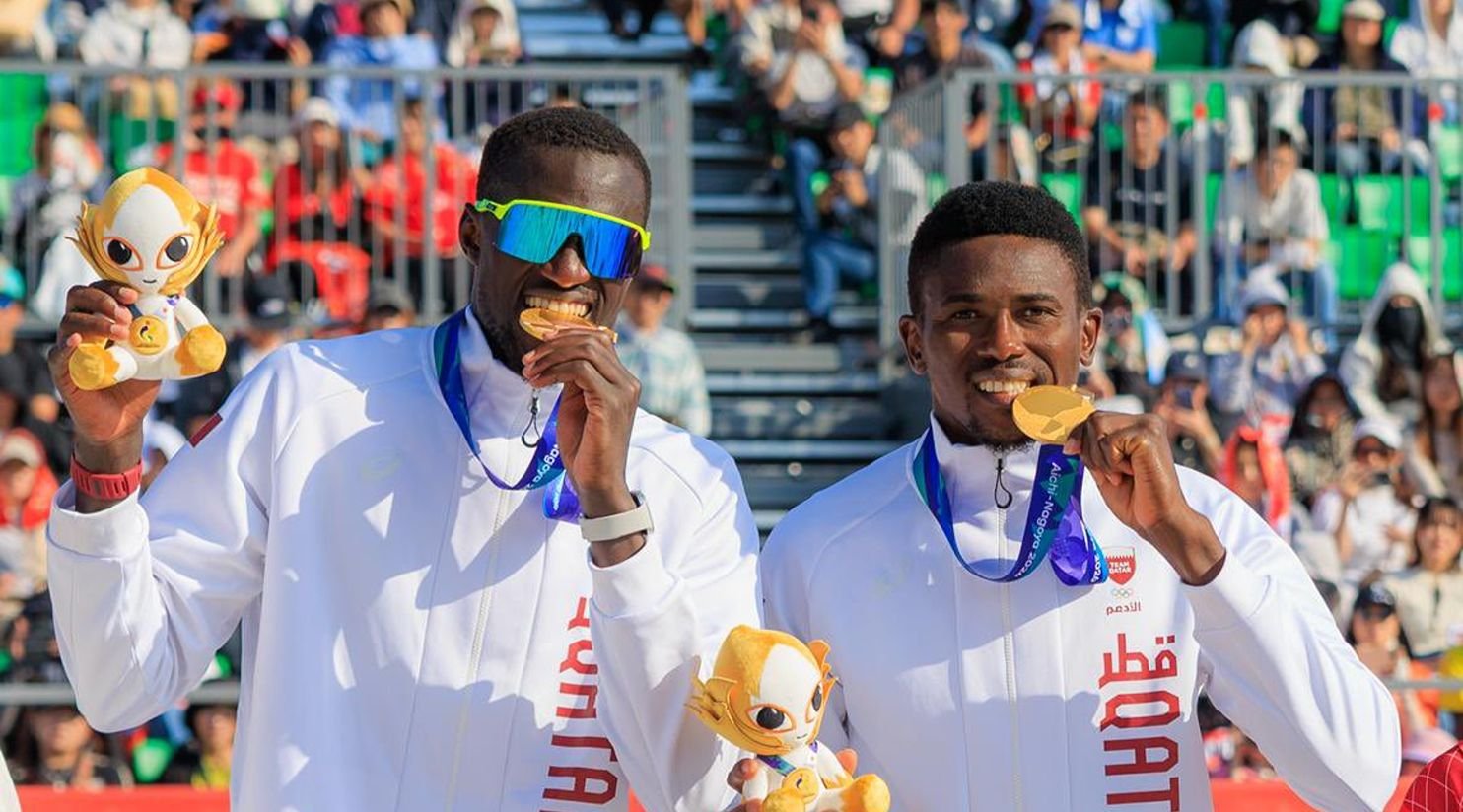 Team Qatar Duo Win Third Straight Asian Games Beach Volleyball Gold
