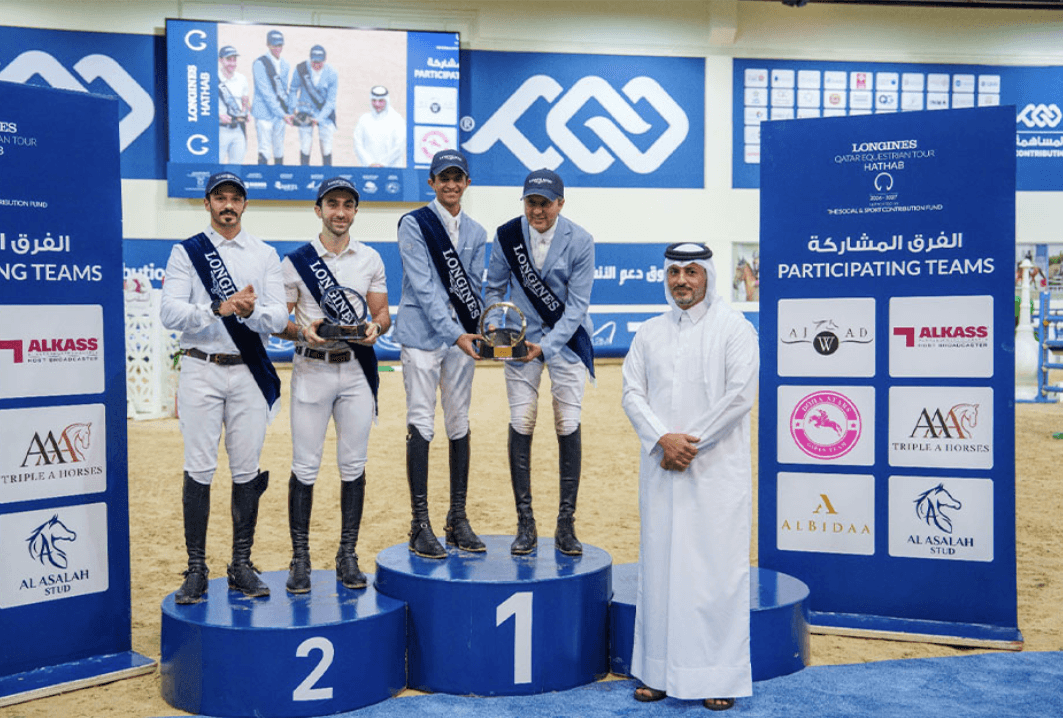 Strong Competition on Day Two of Longines Hathab Qatar Equestrian Tour