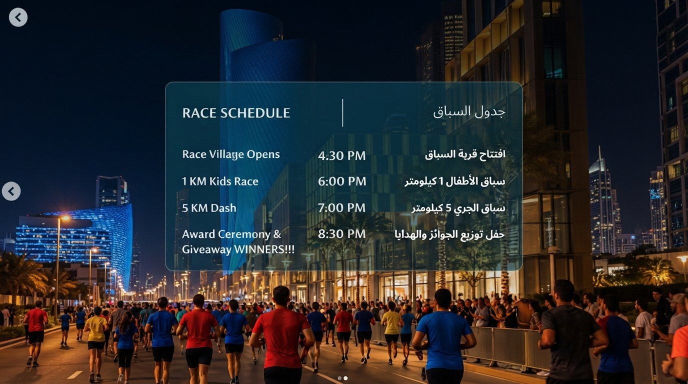 Lusail 5K Dash set for October 10 at Lusail Boulevard