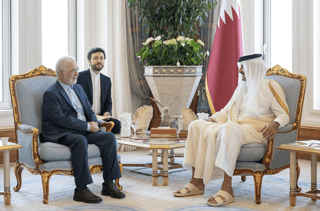 HH the Amir Meets Iranian Minister of Interior