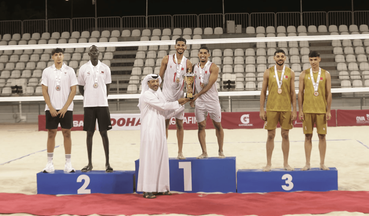 Qatar Wins Silver and Bronze in 2026 West Asia Beach Volleyball Tour