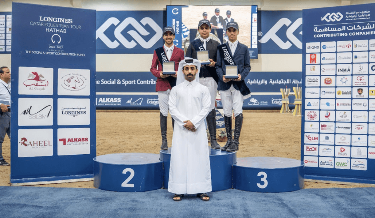 Strong Competition in Second Round of Longines Hathab Qatar Equestrian Tour