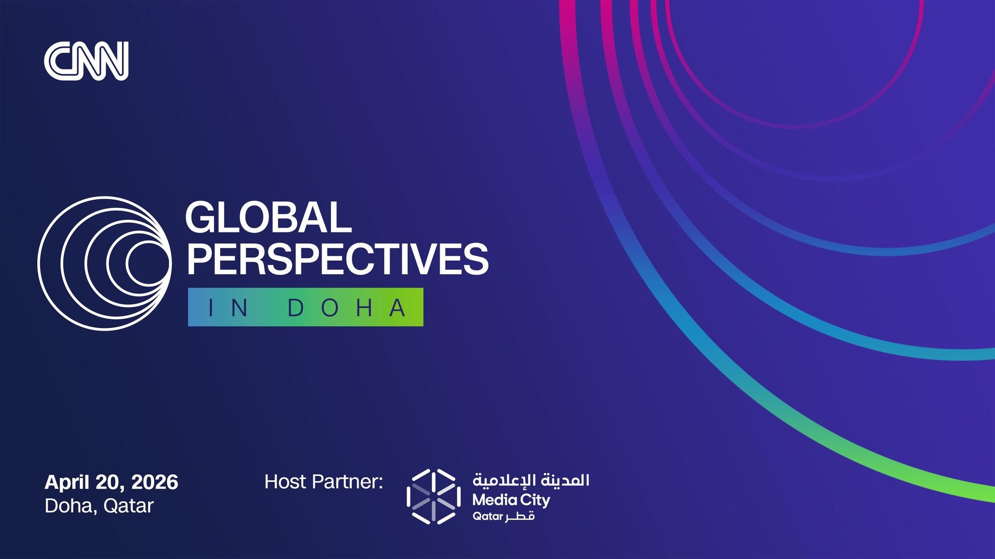 CNN Global Perspectives Doha 2026: Register & Programme
