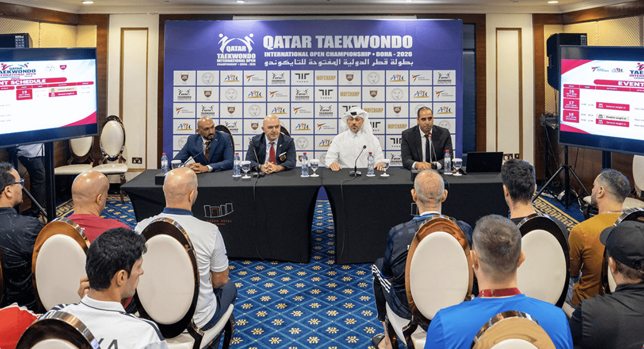 Sixth Qatar Open Taekwondo Championship Kicks Off Sunday with 1,152 Athletes from More Than 46 Countries