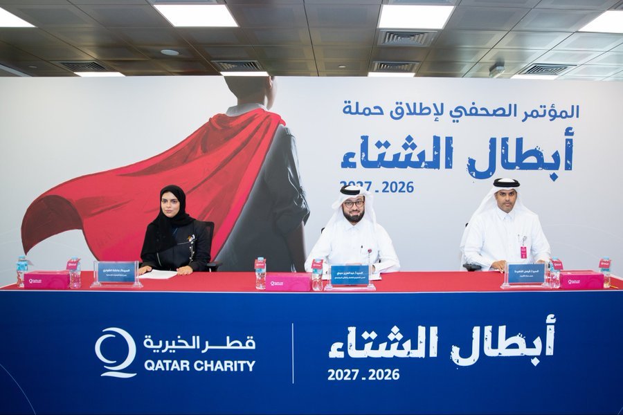 Qatar Charity launches QAR 120 million Winter Heroes campaign