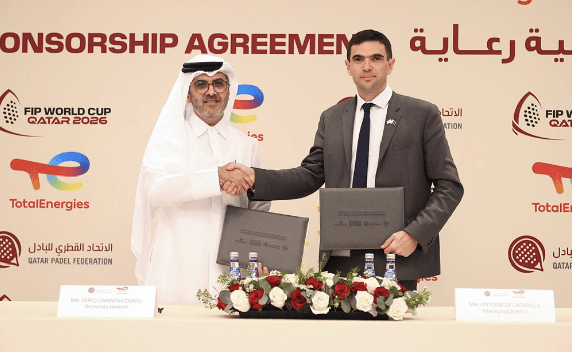 TotalEnergies Qatar Named Official Sponsor of FIP World Padel Championships Qatar 2026