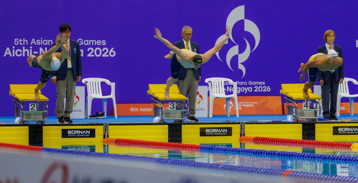 Shamil Shaheen wins 400m freestyle bronze for Qatar at Asian Para Games