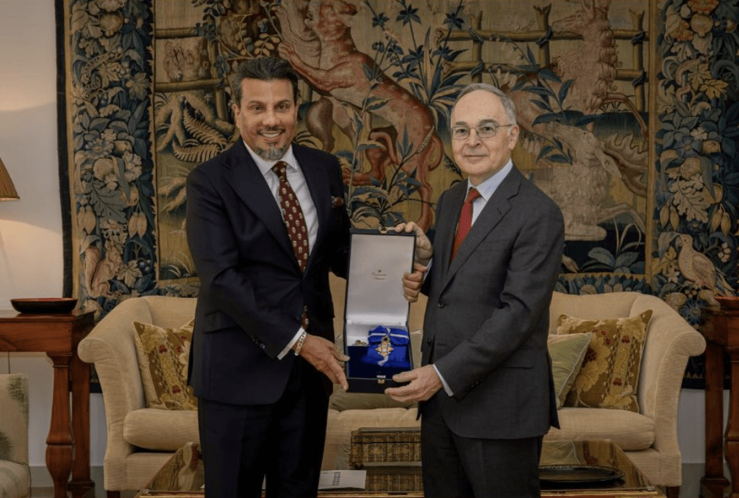 King of Spain Awards Qatar's Former Ambassador Order of Civil Merit