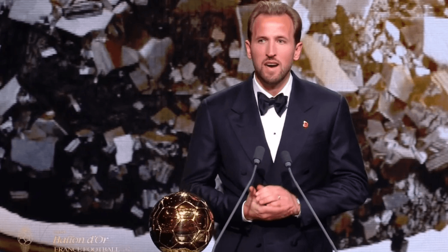 Harry Kane becomes first English Ballon d’Or winner in 25 years