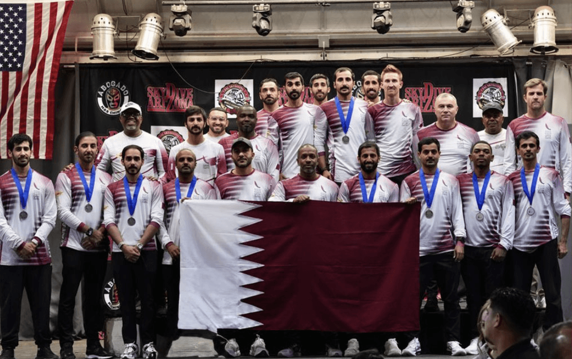 Qatar Falcons Bring Home Silver from World Skydiving Championships in Arizona