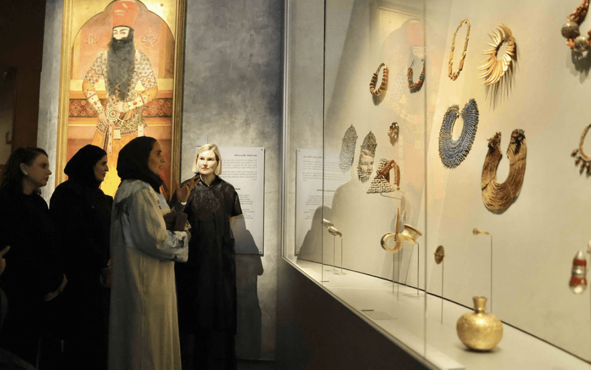Qatar Museums Chairperson Opens Three New Exhibitions at M7