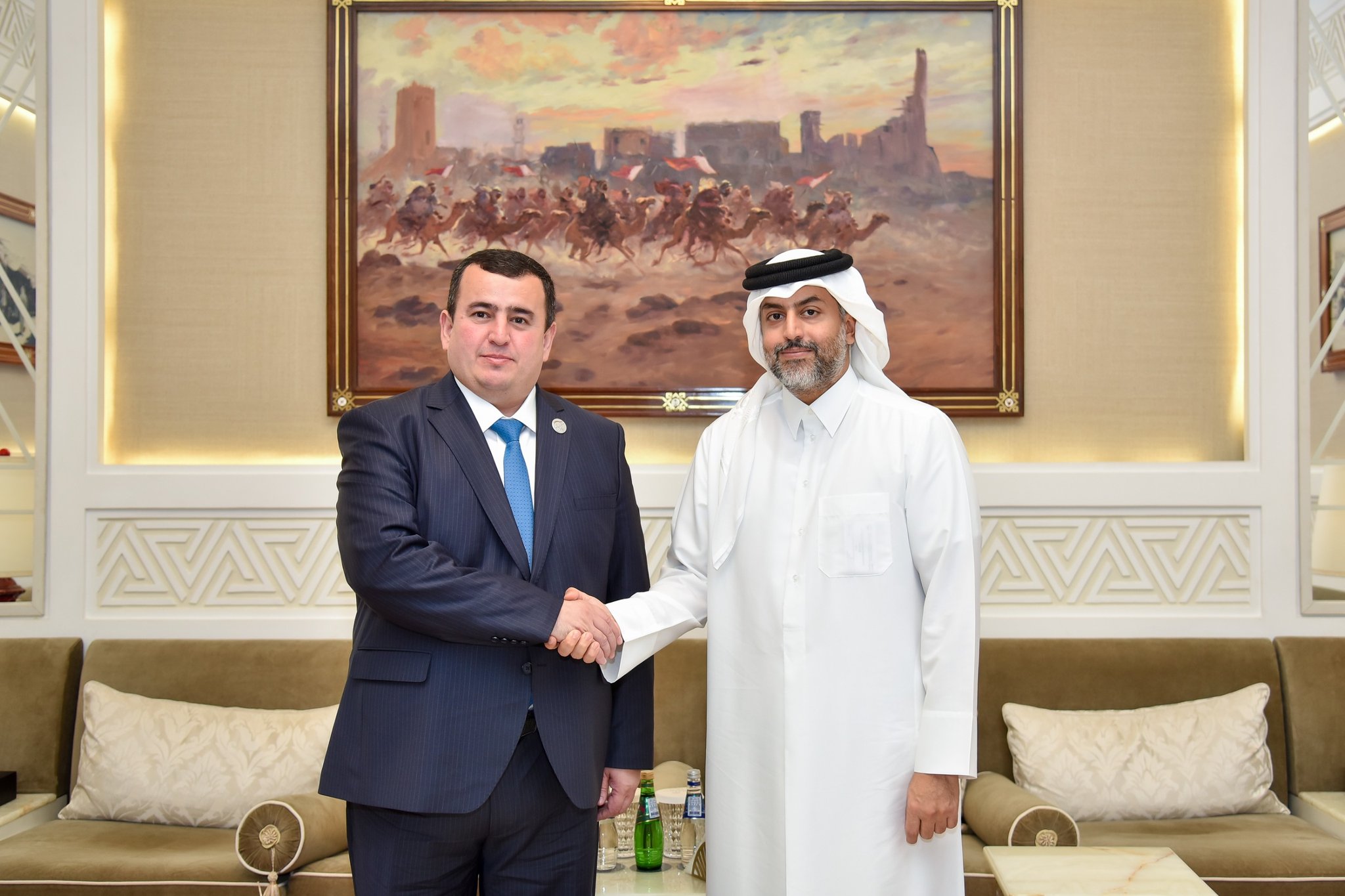 Qatar Free Zones Authority Hosts Tajik Minister to Explore Industrial and Trade Collaboration