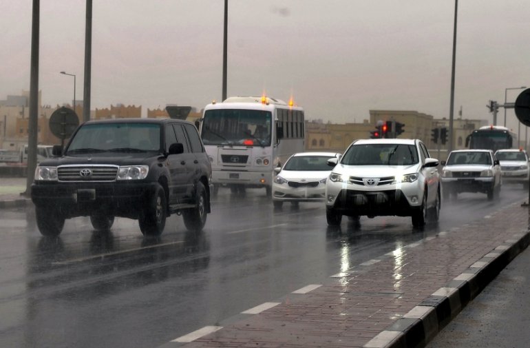The Met Department says there are chances of scattered rain until Monday