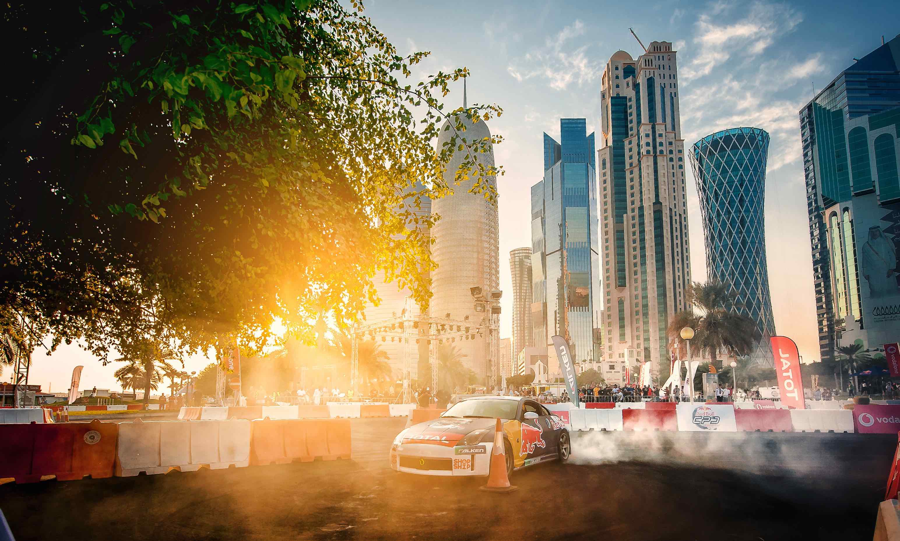Red Bull brings back Car Park Drift to Qatar
