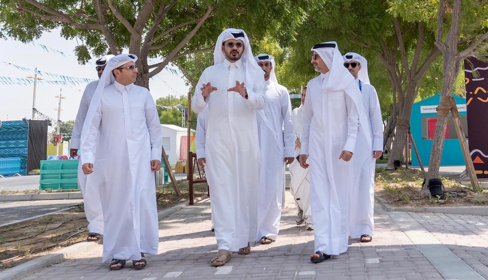 Ministers visit Khalifa International Stadium ahead of World Athletics Championships