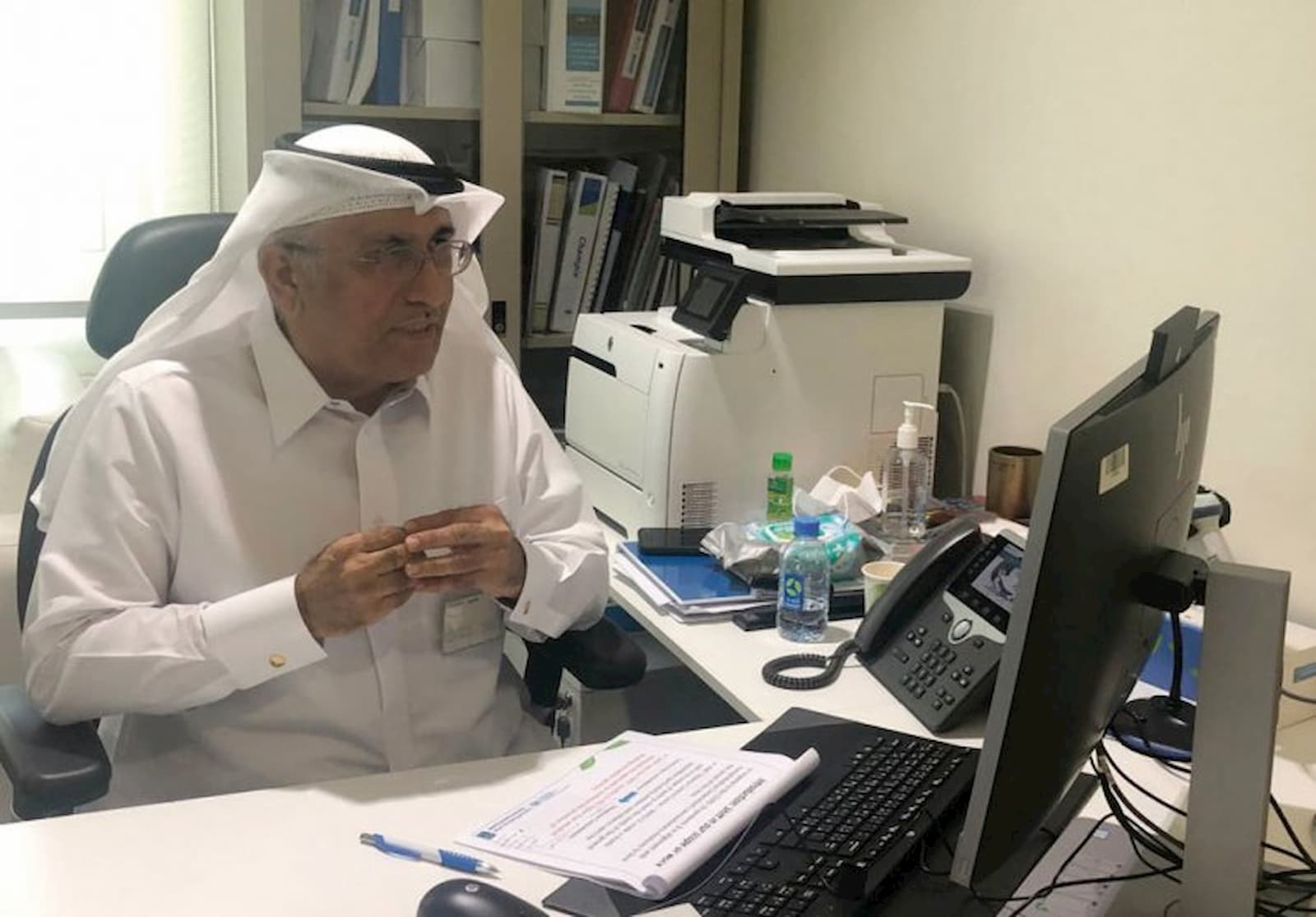 HMC's Tobacco Control Center showcases Qatar’s experience in providing care for smokers during COVID-19