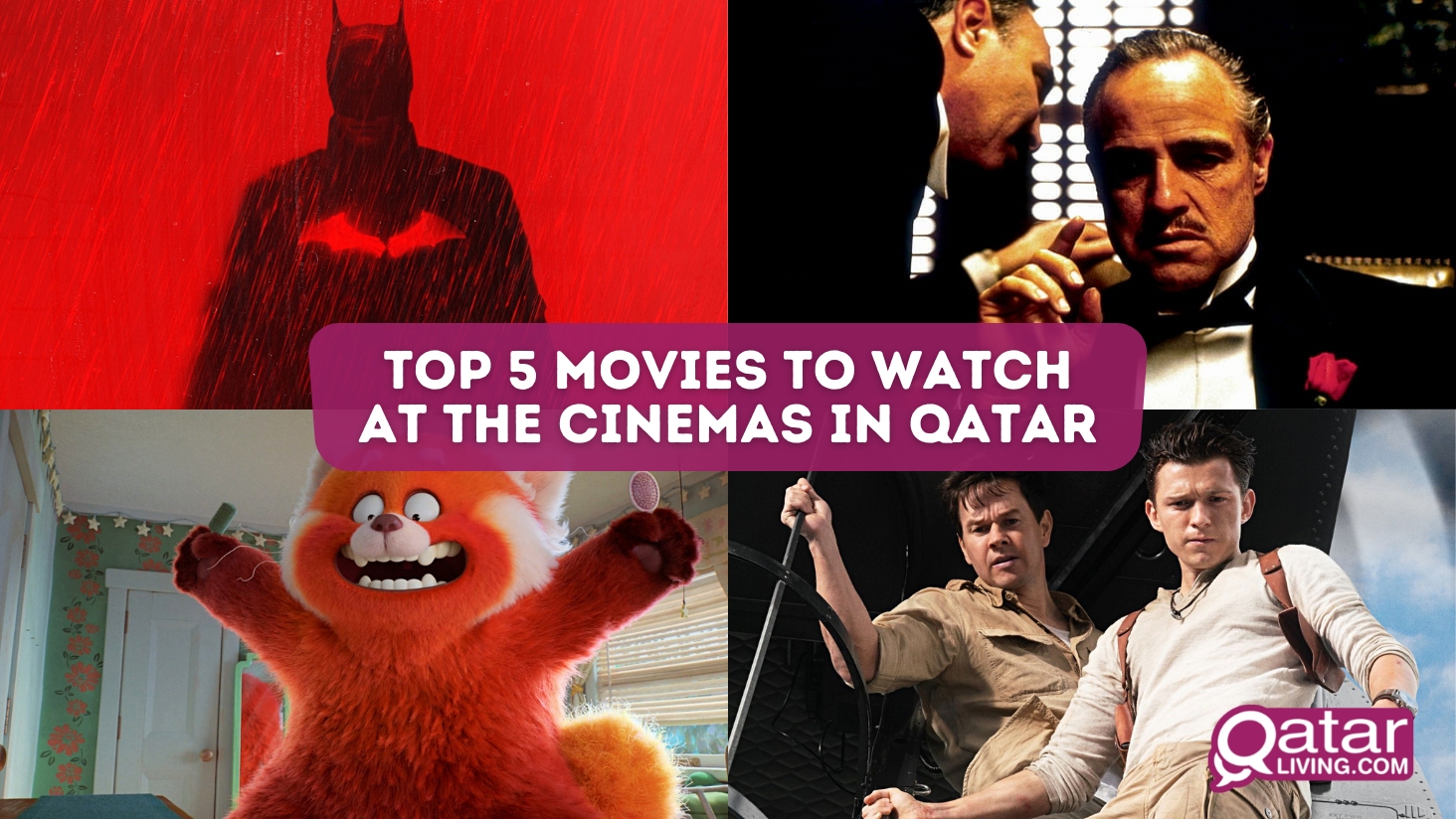 Top 5 movies to watch at the cinemas in Qatar