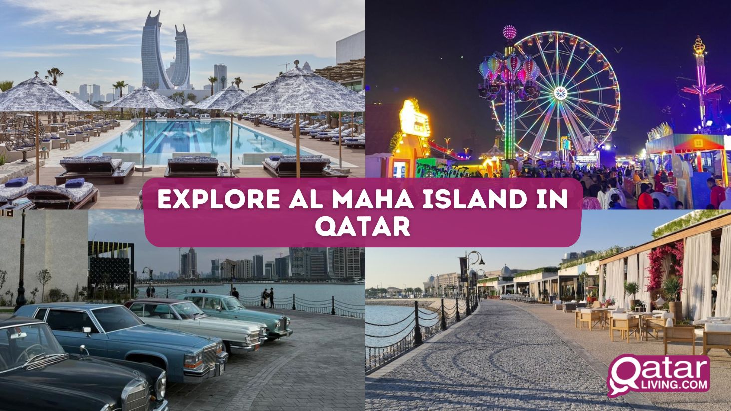 Explore Al Maha Island in Lusail, Qatar