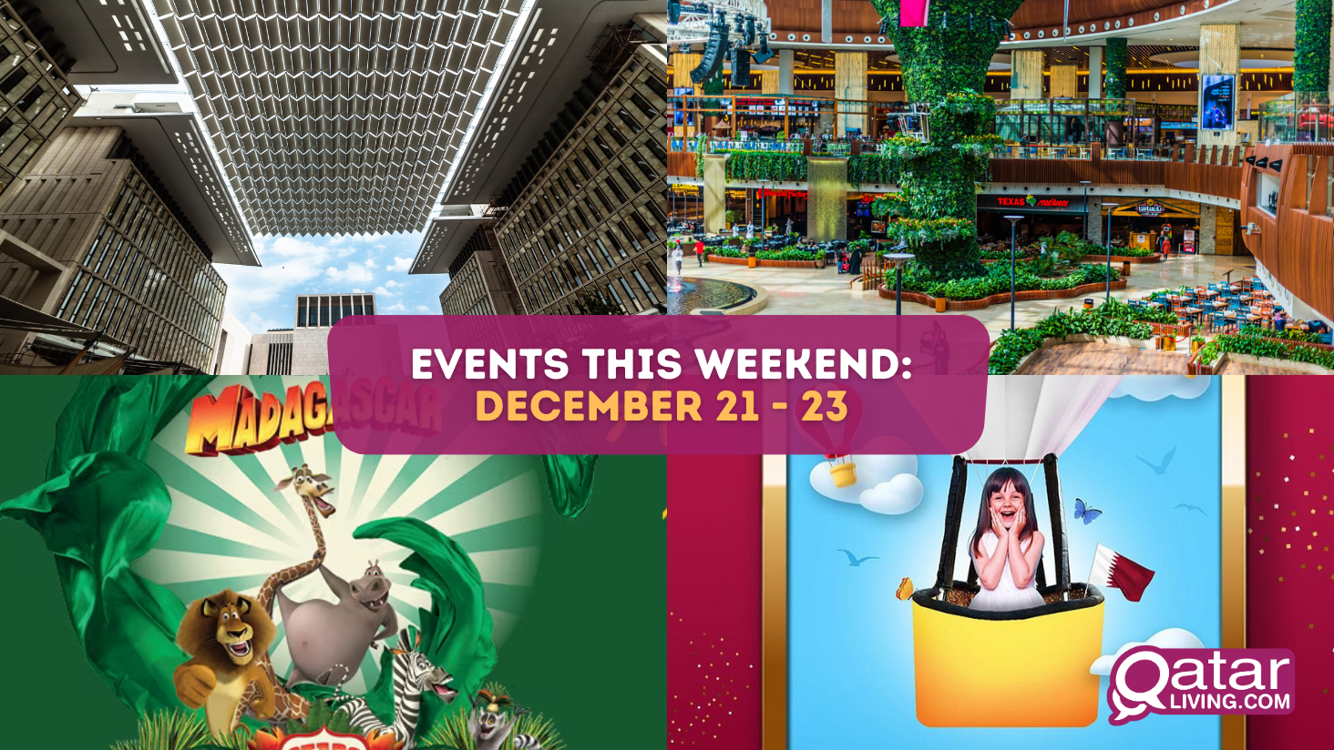 Events this weekend : December 21 - 23