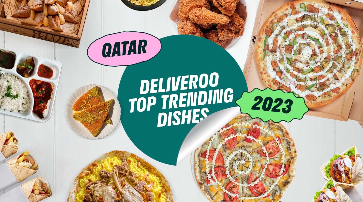 Deliveroo Qatar unveils the most trending dishes in 2023