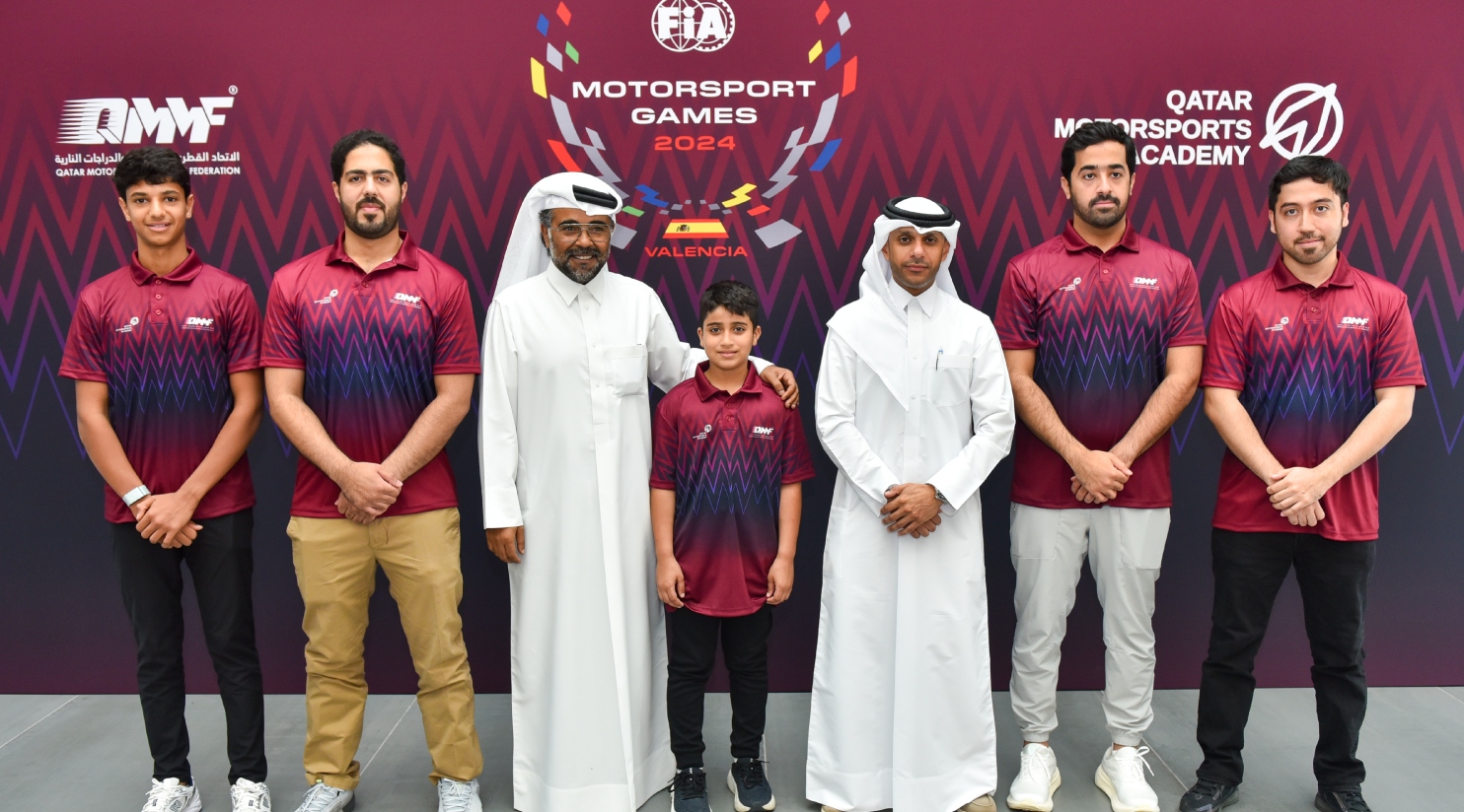Team Qatar makes Debut for FIA Motorsport Games 2024